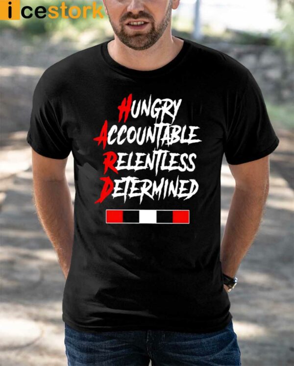 Baker Mayfield Hungry Accountable Relentless Determined Shirt