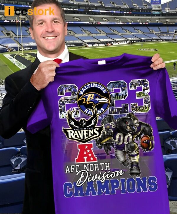 Baltimore 2023 AFC North Division Champions Shirt