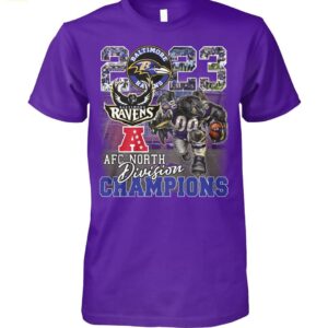 Baltimore 2023 AFC North Division Champions Shirt