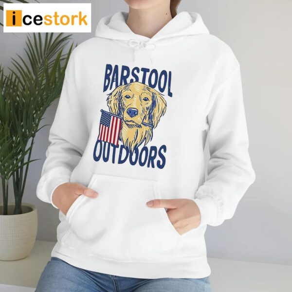 Barstool Outdoors Dog Usa Shirt