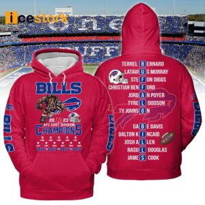 Bills AFC East Division Champions 3D T Shirt