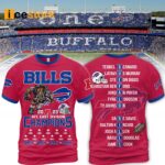 Bills AFC East Division Champions 3D T-Shirt