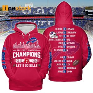 Bills AFC East Division Champions Let's Go Bills Shirt