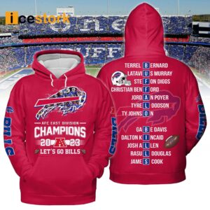 Bills AFC East Division Champions Let's Go Bills Signature Shirt