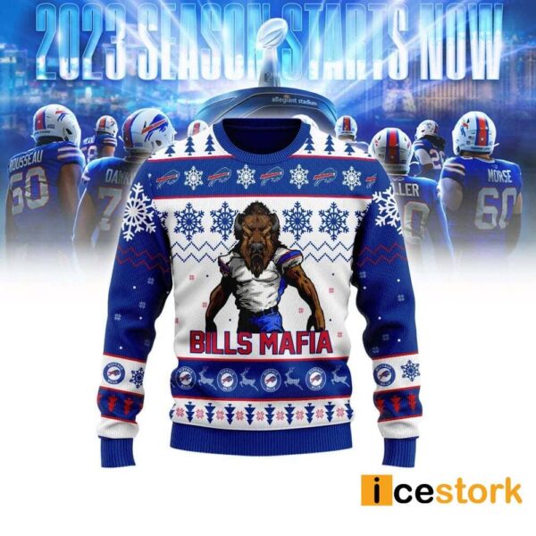 Bills Mafia Let’s Go Bills Ugly Sweater