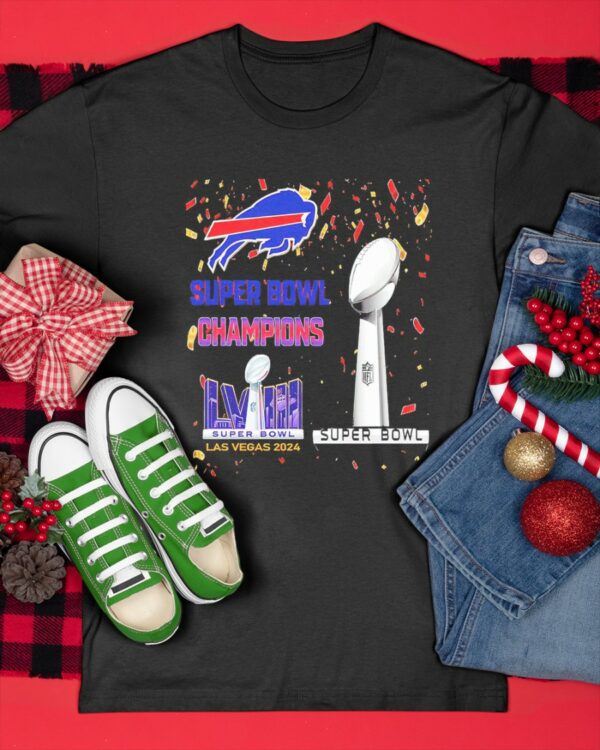 Bills Super Bowl Champions LVIII Las Vegas 2024 Shirt