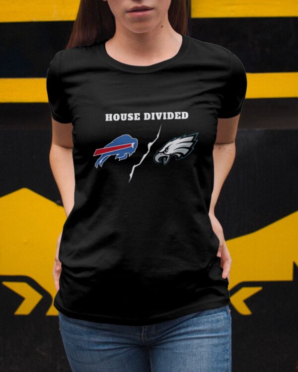 Bills Vs Eagles House Divided Super Bowl Shirt