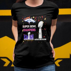 Broncos Super Bowl Champions LVIII Las Vegas 2024 shirt2