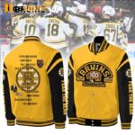 Bruins Celebrating 100 Years Baseball Jacket