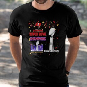 Buccaneers Super Bowl Champions LVIII Las Vegas 2024 Shirt
