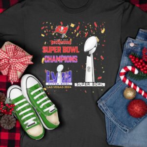 Buccaneers Super Bowl Champions LVIII Las Vegas 2024 Shirt2