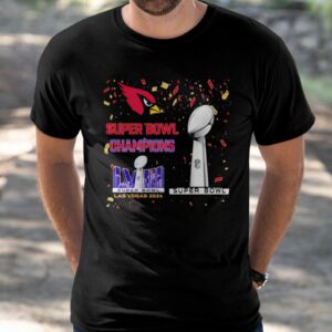 Cardinal Super Bowl Champions LVIII Las Vegas 2024 shirt1