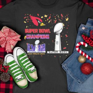 Cardinal Super Bowl Champions LVIII Las Vegas 2024 shirt2