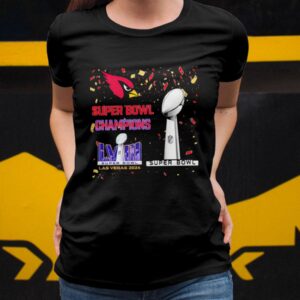 Cardinal Super Bowl Champions LVIII Las Vegas 2024 shirt3