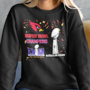 Cardinal Super Bowl Champions LVIII Las Vegas 2024 shirt5