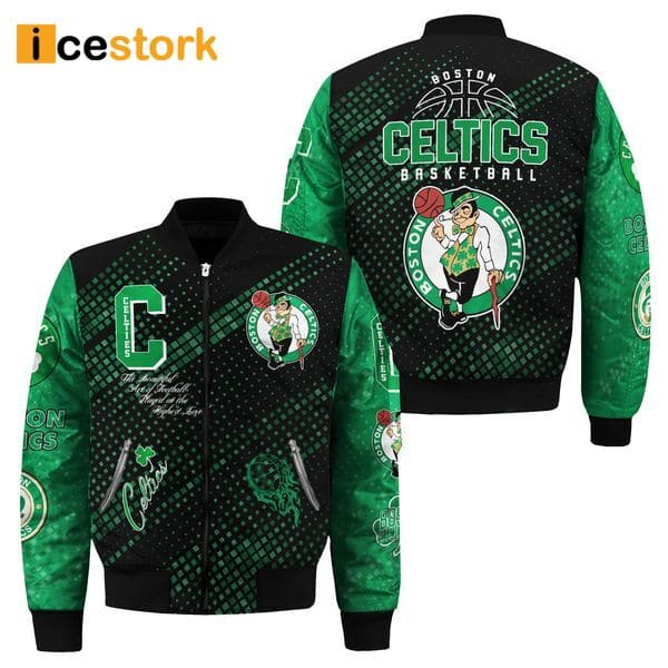 Celtics Basketball Bomber Jacket