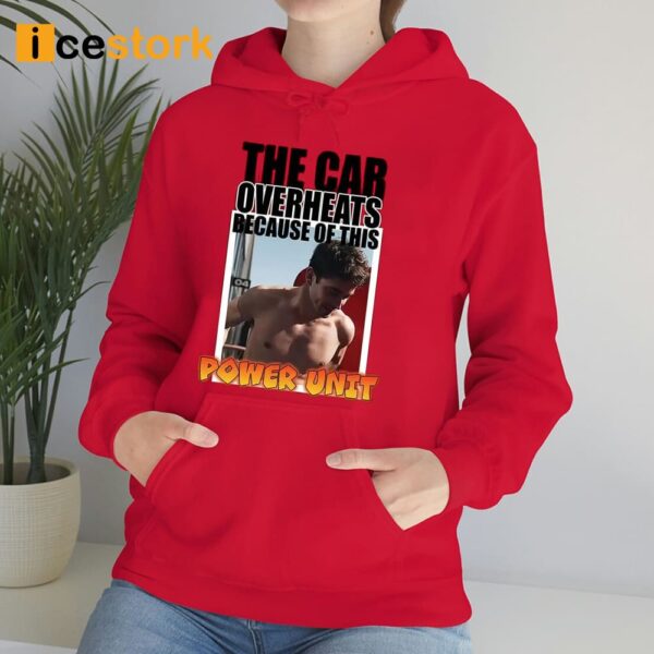 Charles Leclerc The Car Overheats Because Of This Power Unit Shirt