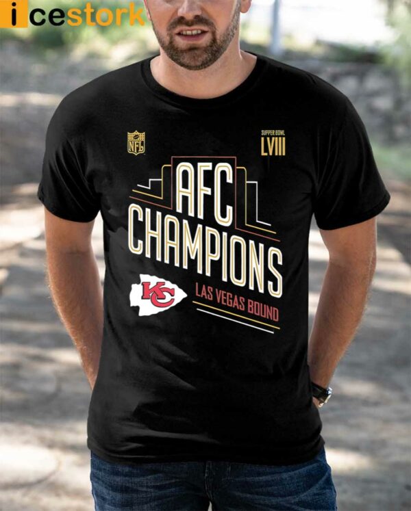Chiefs AFC Championship Las Vegas Bound 2024 Shirt