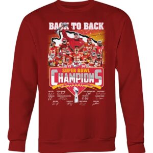 Chiefs Back To Back Super Bowl Champions Shirt