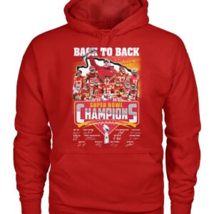 Chiefs Back To Back Super Bowl Champions Shirt