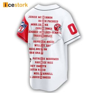 Chiefs National Championship Custom Jersey Shirt