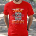 Chiefs Straight AFC West Championships 2023 Shirt