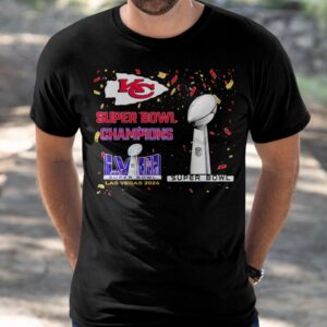 Chiefs Super Bowl Champions LVIII Las Vegas 2024 shirt
