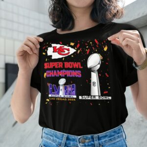 Chiefs Super Bowl Champions LVIII Las Vegas 2024 shirt3