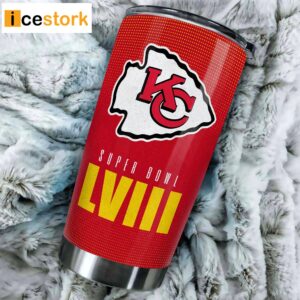 Chiefs Super Bowl LVIII Champions Tumbler