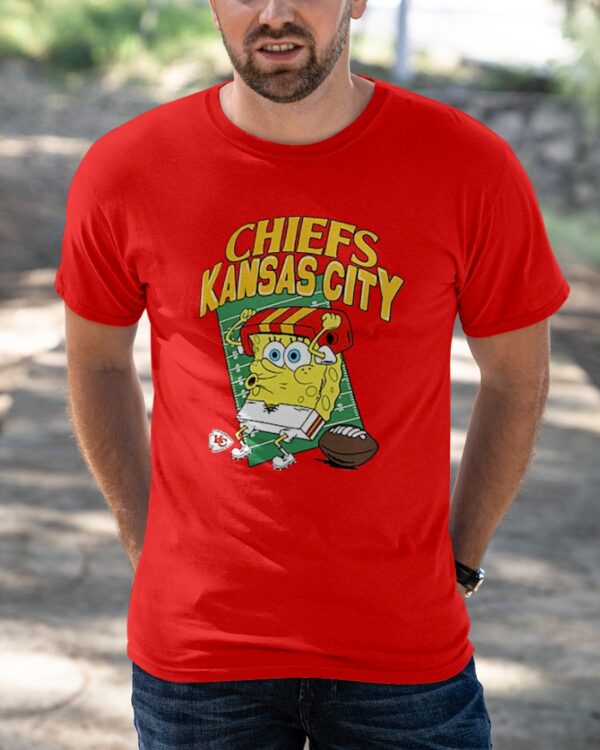 Chiefs Super Bowl LVIII x Spongebob Squarepants Shirt