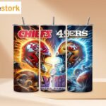 Chiefs Vs 49ers Super Bowl Lviii Tumbler