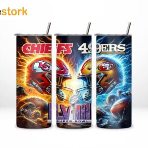 Chiefs Vs 49ers Super Bowl Lviii Tumbler