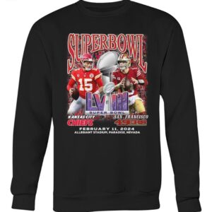 Chiefs Vs SF 49ers Super Bowl Lviii February 11 2024 Shirt