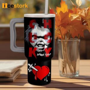 Chucky Friends Till The End 40oz Stanley Tumbler