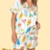 Colorful Cocktail Short Pajama Set