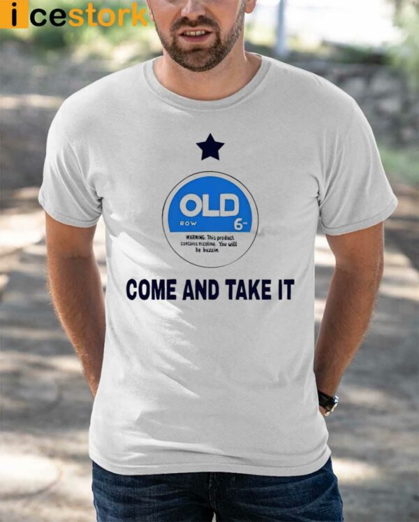 Zyn Cool Mint Come And Take It Shirt