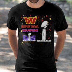 Commanders Super Bowl Champions LVIII Las Vegas 2024 shirt
