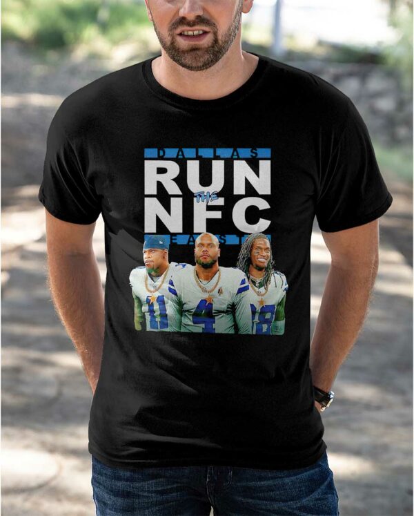 Cowboys Run The NFC East Champions Shirt