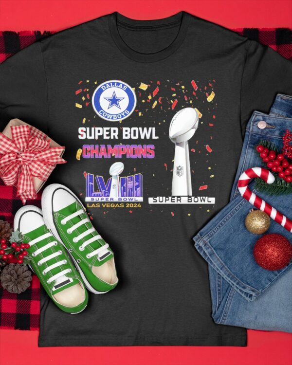 Cowboys Super Bowl Champions LVIII Las Vegas 2024 Shirt