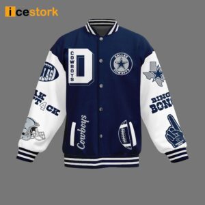 Cowboys We Dem Boyz Baseball Jacket