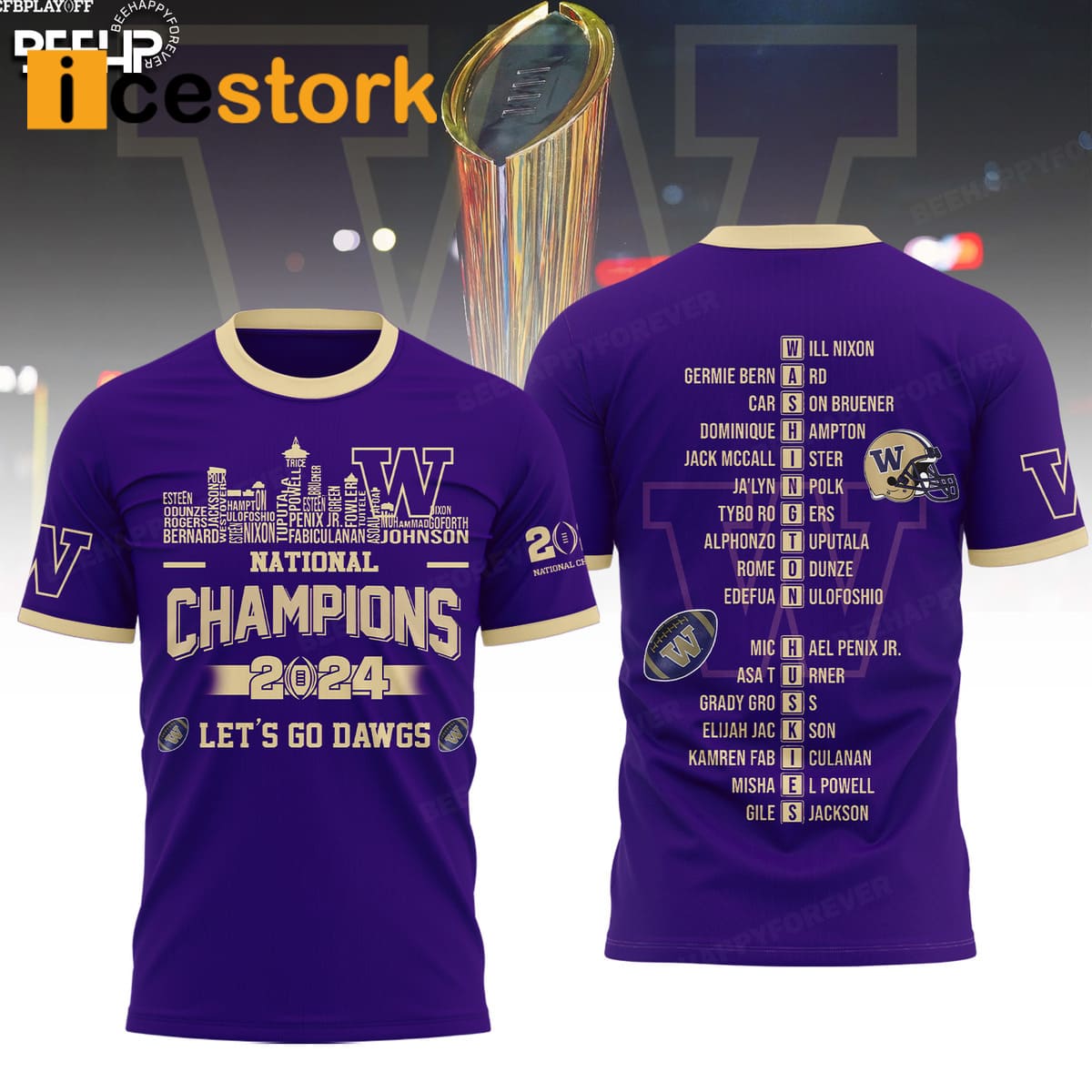 Dawgs 2024 National Champions Let's Go Dawgs Shirt - Icestork