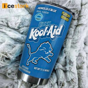 Detroit Lions Kool Aid Tumbler