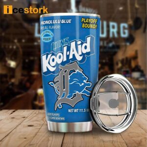 Detroit Lions Kool Aid Tumbler