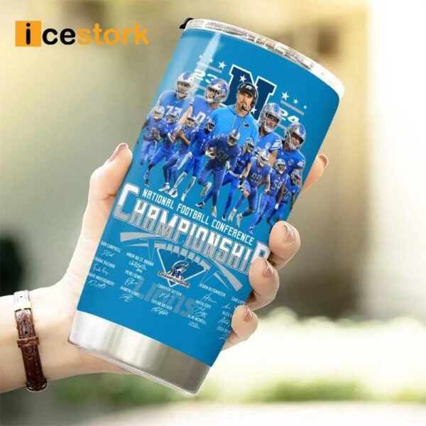 Detroit Lions National Football Conference Championship Tumbler
