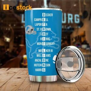 Detroit Lions National Football Conference Championship Tumbler