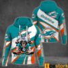 Dolphins Bugs Bunny Custom Name 3D Hoodie