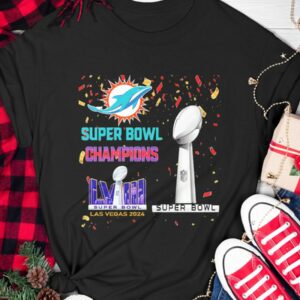 Dolphins Super Bowl Champions LVIII Las Vegas 2024 Shirt3