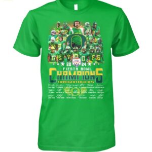 Ducks 2024 Fiesta Bowl Champions Shirt