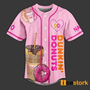 Dunkin' Donuts Is My Valentine Custom Jersey