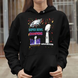 Eagles Super Bowl Champions LVIII Las Vegas 2024 Shirt2